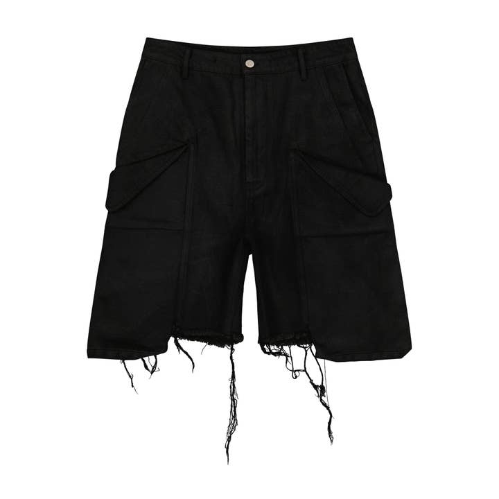 OX Cargo Denim Short for wholesale by SAINT PERRY