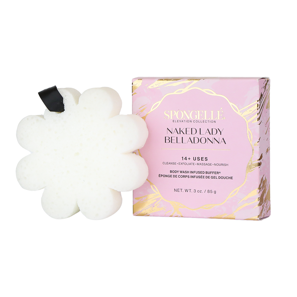 Spongellé | Valentines Day Gifts | Easter Gifts - Vendita all'ingrosso Spugne da bagno morbide e a rete - Confezione assortita di Elevation Body Buffer2