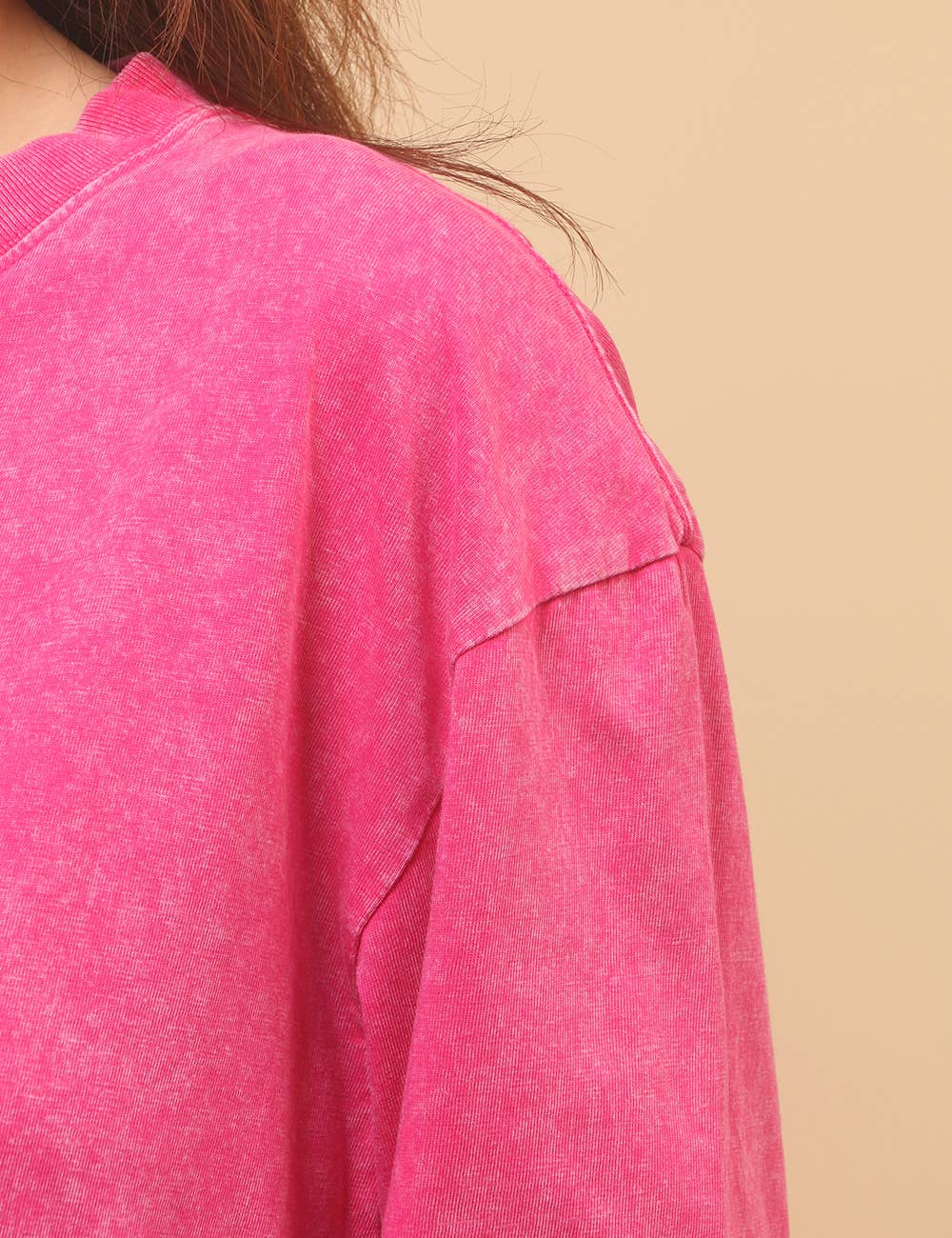 Sweetkama – wholesale Sweatshirt – Women's – Ladies Solid Color Crew Neck Sweatshirt SKT465233