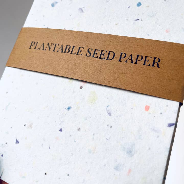 Atelier By Cat - Wholesale Notebook - mini Seed Paper Notebook Eco-Friendly Paper Goods, Plantable