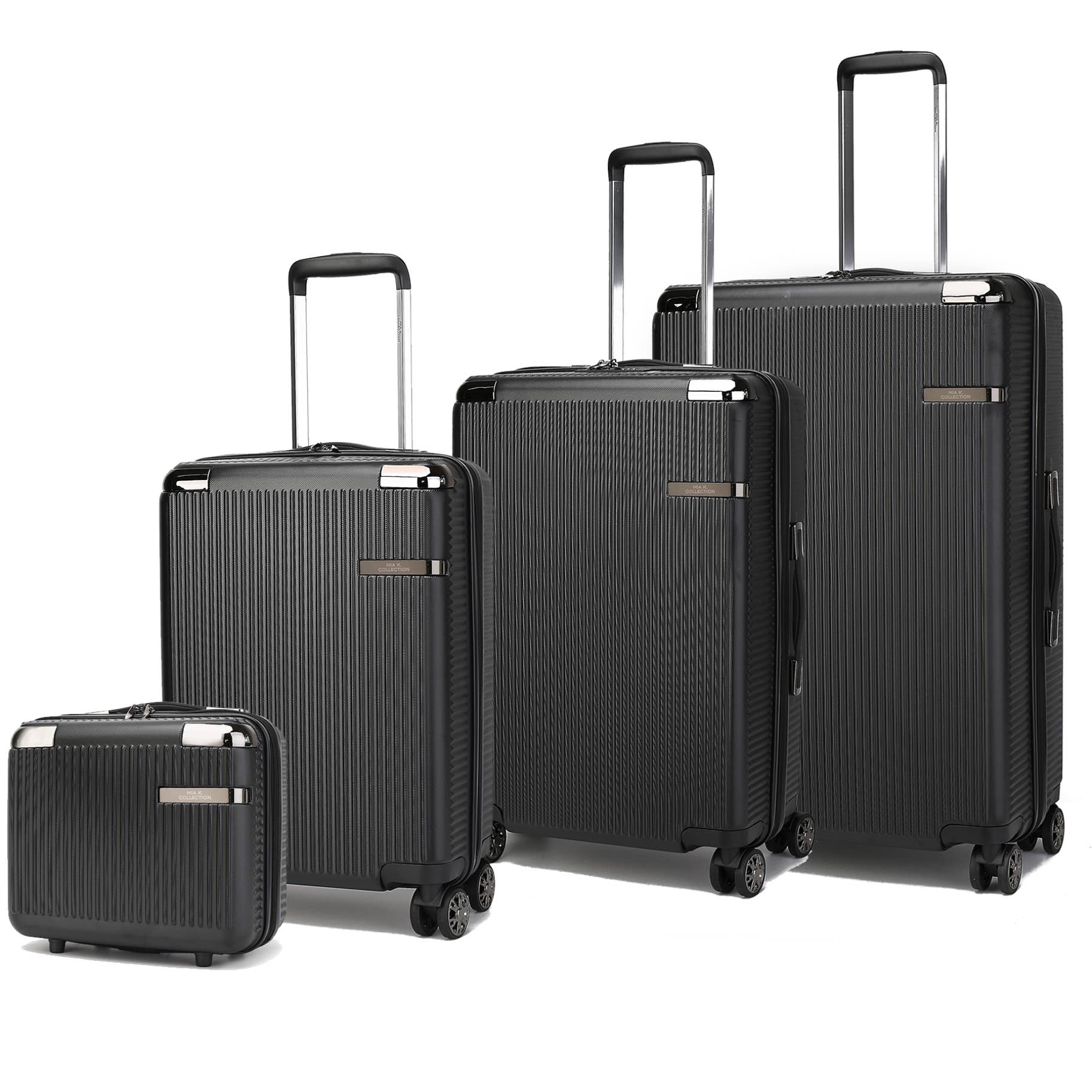 MKF Collection - Wholesale Luggage - MKF Collection Tulum 4-piece luggage set by Mia K16