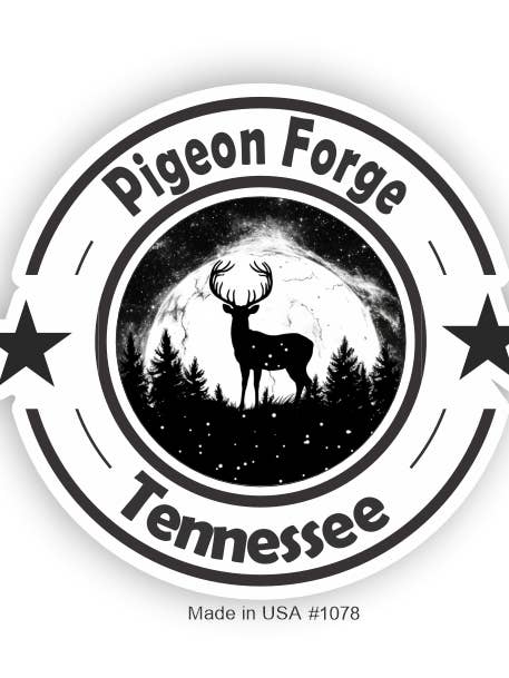 Midnight Majesty i Pigeon Forge, Tennessee- Klistermærke for engroshandel hos Big monkey