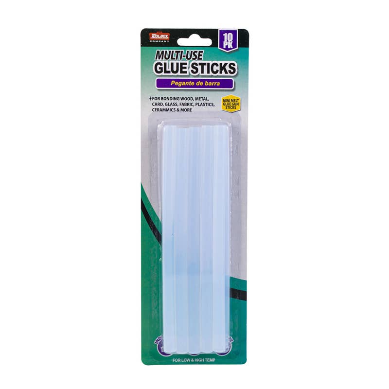 Deluxe Import Trading - Wholesale Glue - Multi-Use Glue Sticks - 8'' Refill Sticks - 10 Pack0