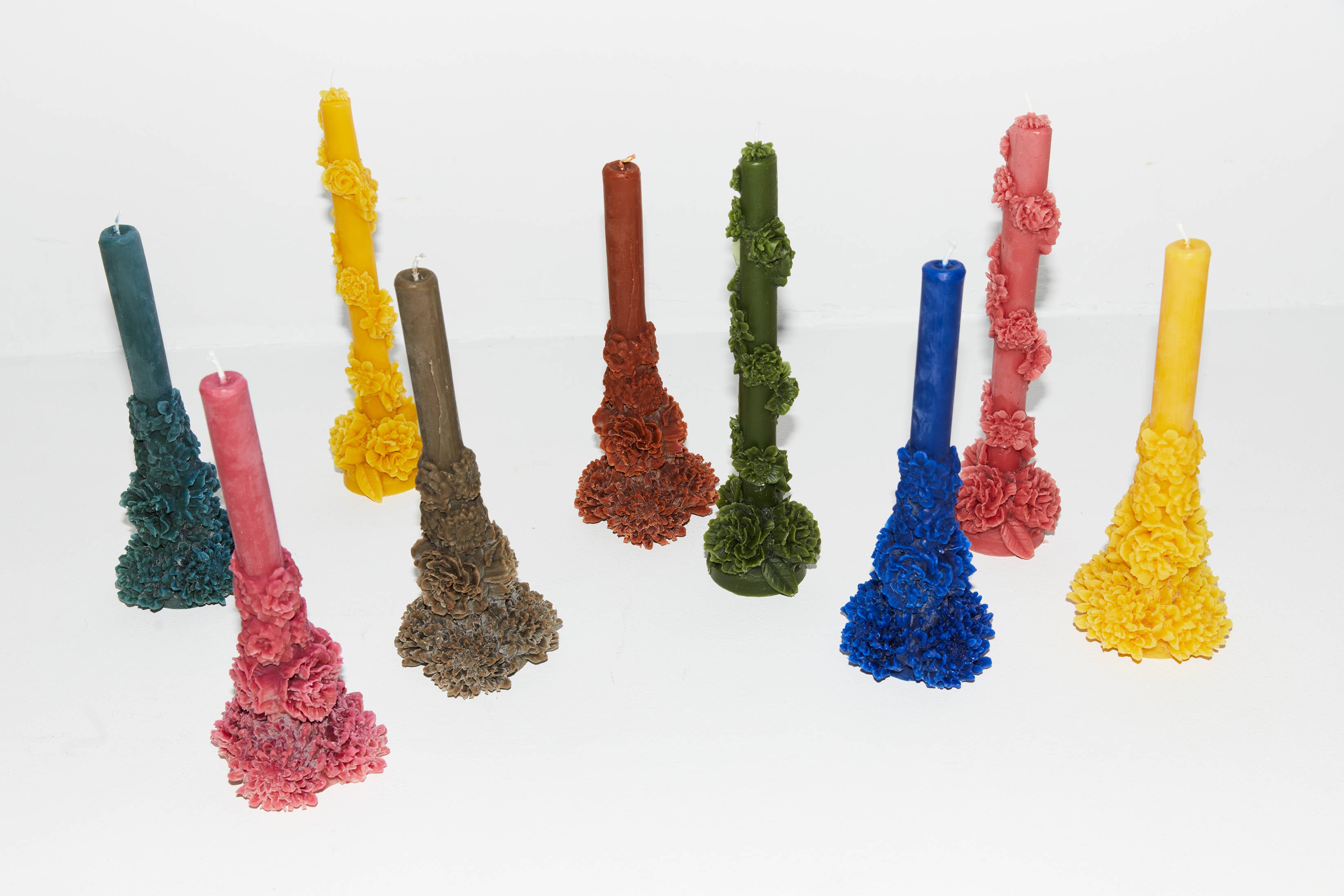 Lecot Studio - Vente Bougies originales - Bougie en cire d’abeille pure CHRYSANTHÈME5