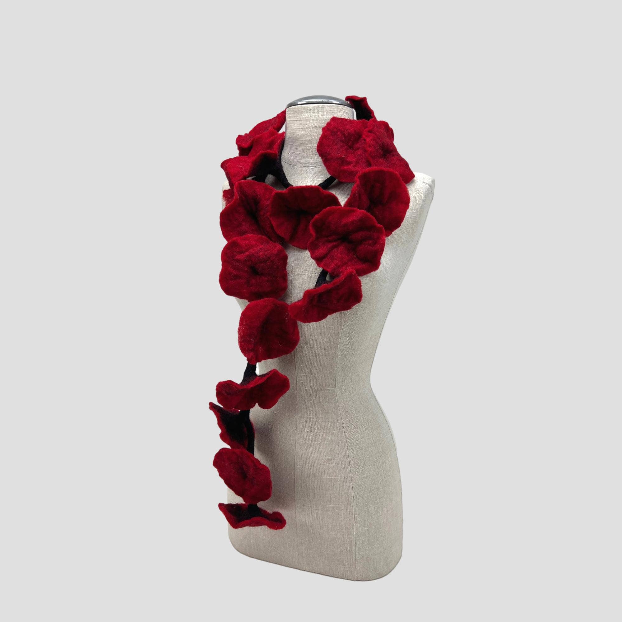 Feltiful - Wholesale Scarf - Women's - 20 Flowers Scarf, Flowers Garland or Wall Hanging13