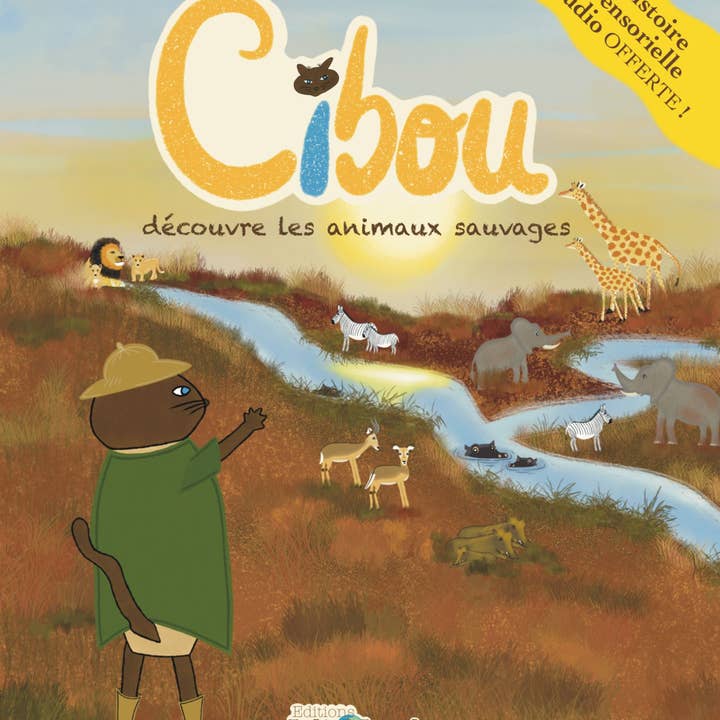 Cibou - Vente Preschool Book (3-5) - Cibou découvre les animaux sauvages1
