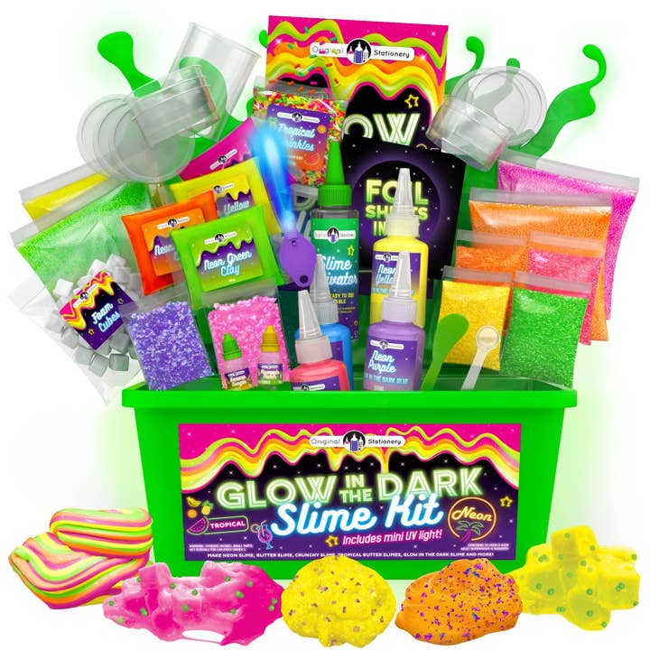 Original Stationery Neon Slime Kit New Size for wholesale by Creative QT