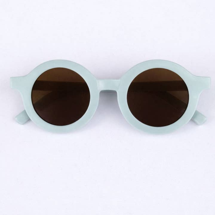 Bailey's Blossoms - Wholesale Sunglasses - Kids - Retro Sunglasses - Baby Blue