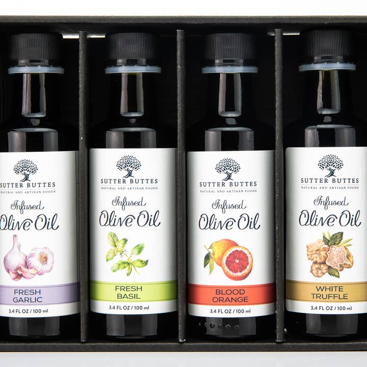 Sutter Buttes 100ml Infused EVOO Gift Set for wholesale by Sutter Buttes