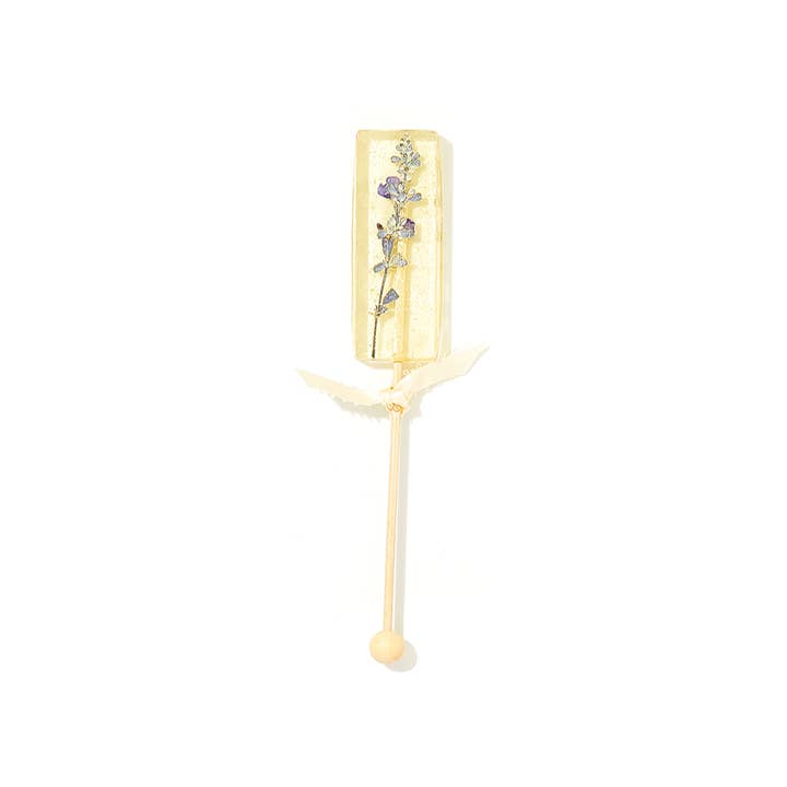 Pure Sugar Candy - Wholesale Lollipop - Floral Fantasy - Edible Flower Lollipop