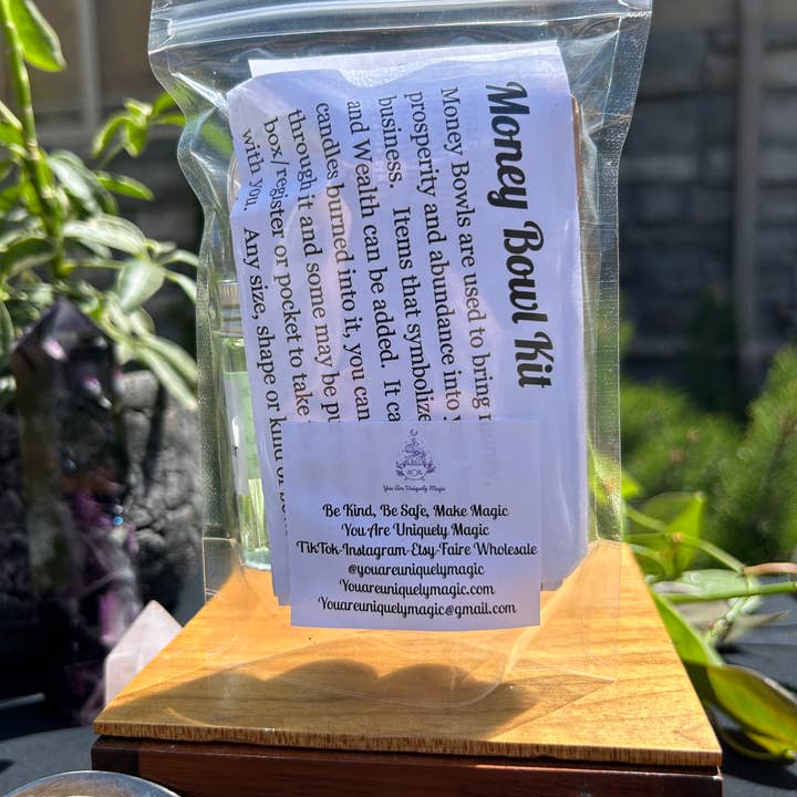 You Are Uniquely Magic - Wholesale Meditation Supplies - Money Bowl Kit Set