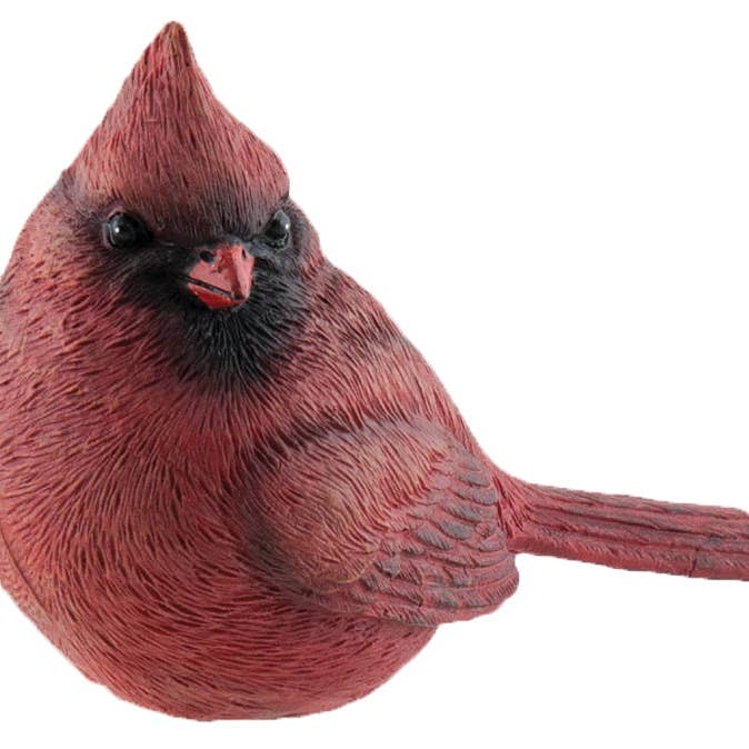 The Hearthside Collection - Wholesale Decorative Figurine - Small Resin Cardinal, 4 Assorted3