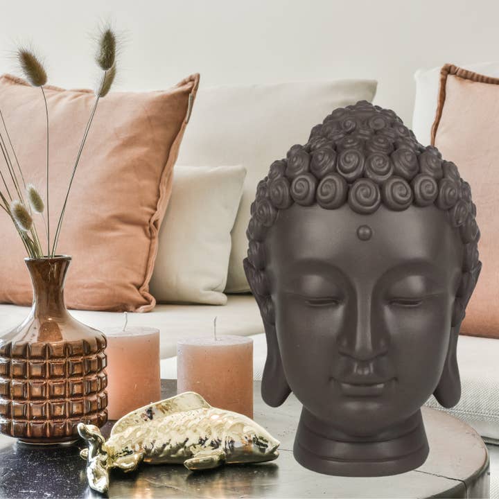 Zen'Arome – wholesale Dekorativ statyett – Buddha huvud 20cm