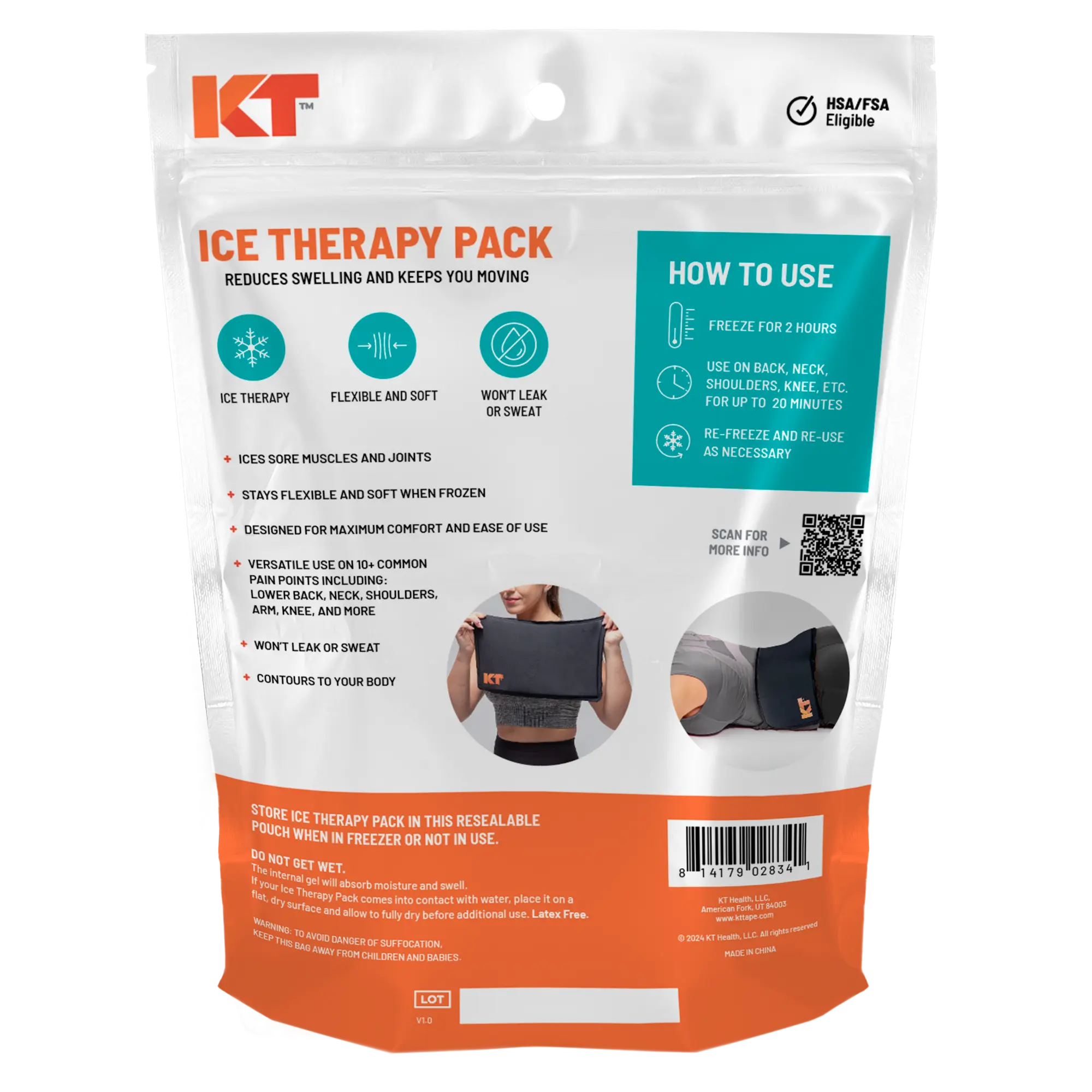 Runners Essentials by Without Limits - Wholesale Hot/Cold Compress - KT Health Ice Therapy Pack5