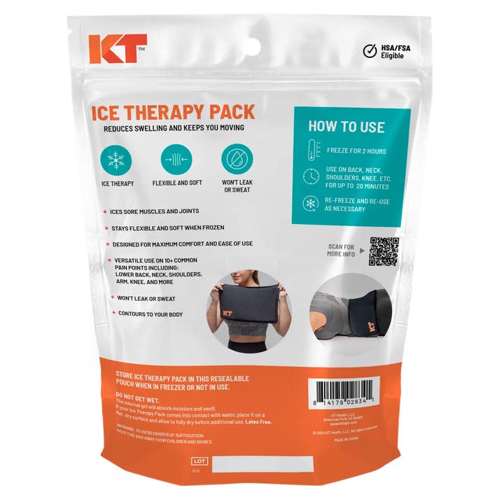 Runners Essentials by Without Limits - Wholesale Hot/Cold Compress - KT Health Ice Therapy Pack5