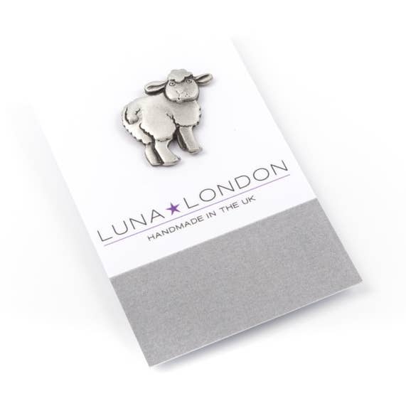 Pin de solapa peltre de oveja para venta al por mayor de Metal Planet Ltd