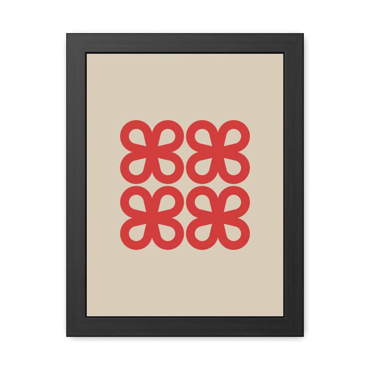 Donkey Laserbeam - Wholesale Art Print - Gamba 2 - Modern Floral Framed Poster - Minimalist Wall Art for Home Decor2