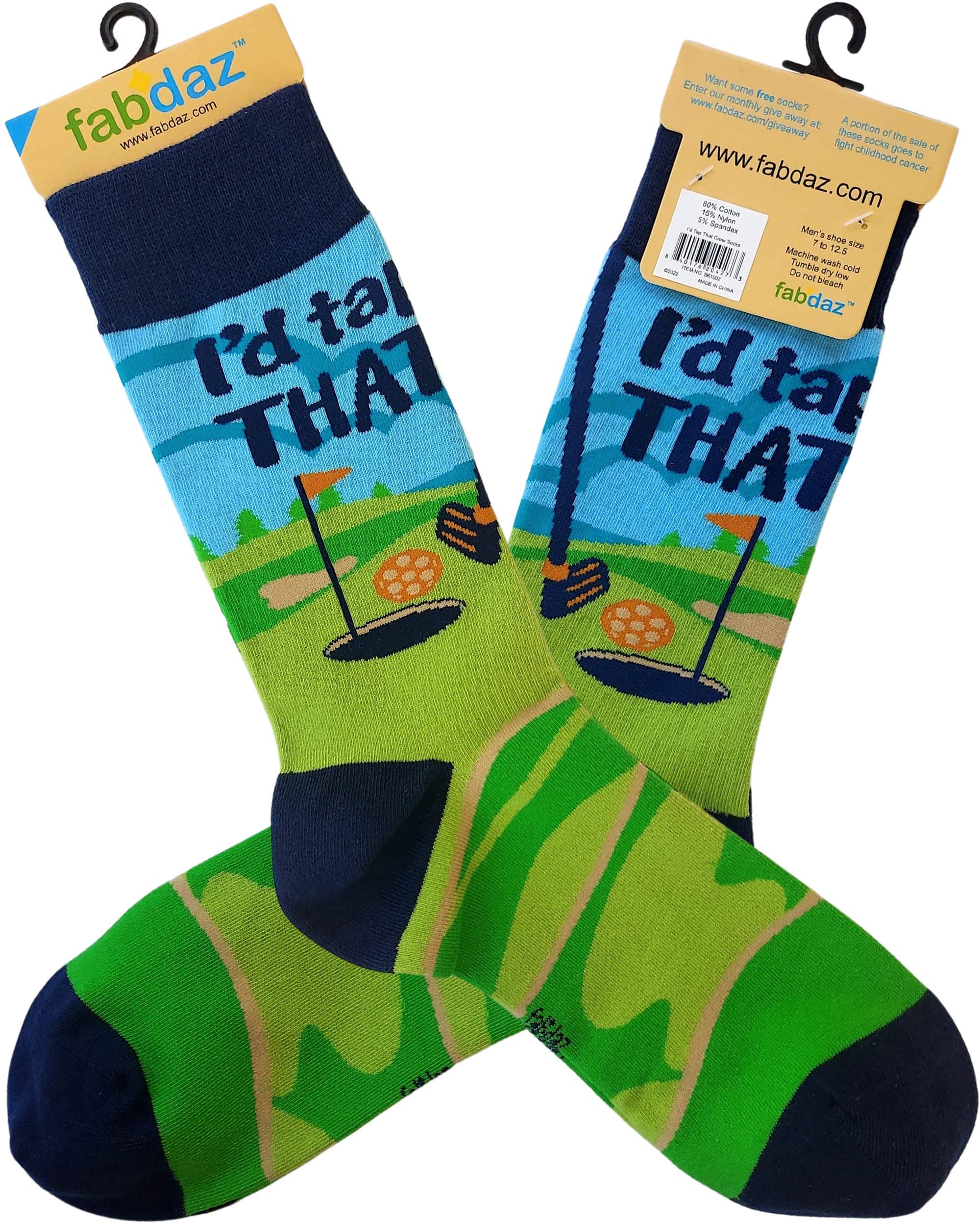 Fabdaz - Wholesale Socks - Men's - I'd Tap That Men's Novelty Crew Socks5