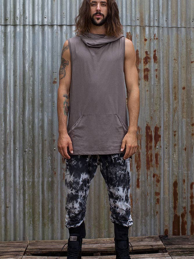 IDIS - Wholesale Tank Top - Men's - Hooded Tank - Grey4
