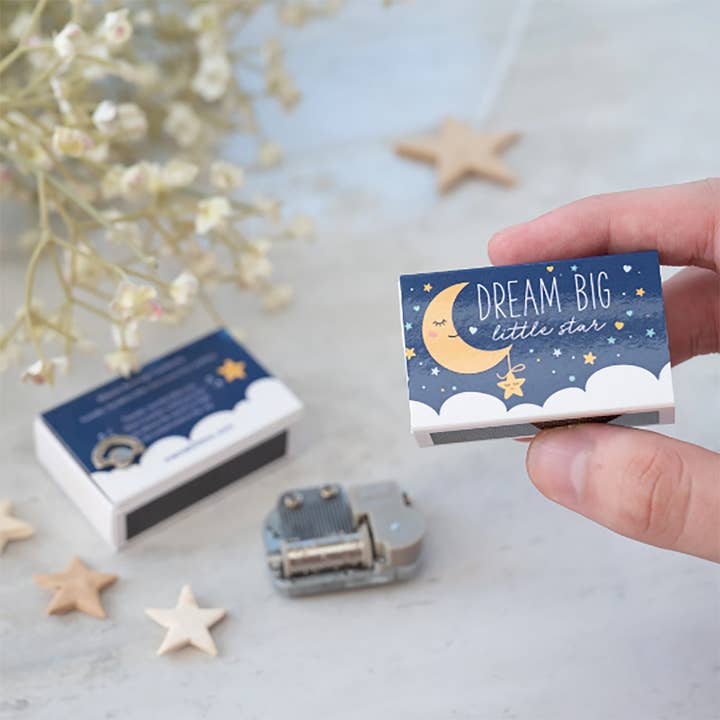 Marvling Bros Ltd - Wholesale Music Box - Kids & Baby - Dream Big Little Star music box in a matchbox