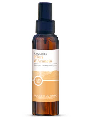 Idrolato Bio di Fiori d'Arancio per la vendita all'ingrosso da parte di Sapone Di Un Tempo