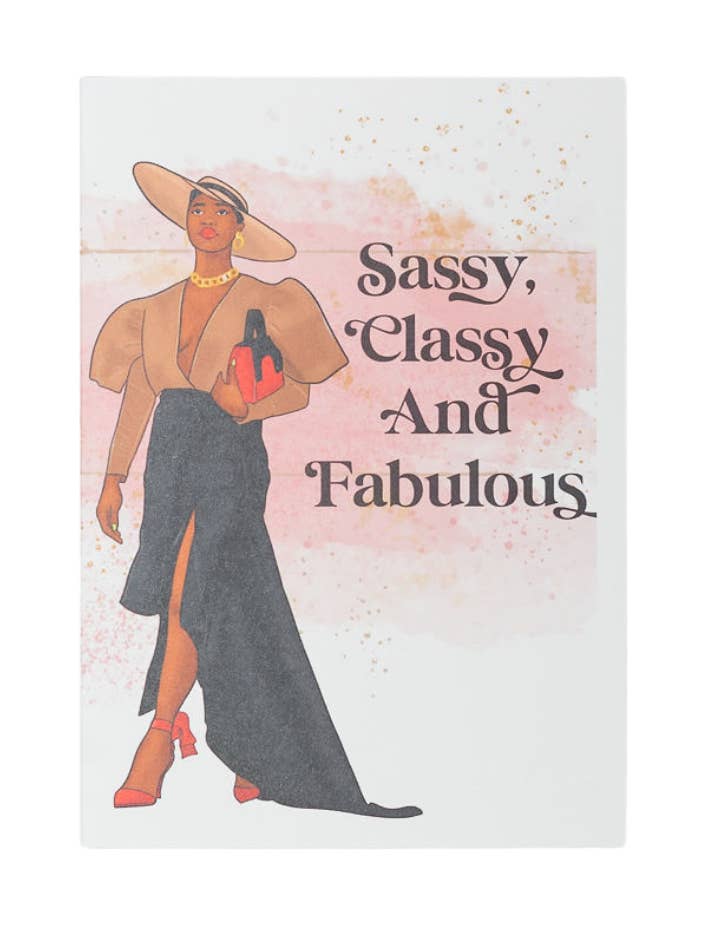 Sassy, Classy and Fabulous Woman Card - Birthday for Woman for wholesale by BOSS Paper Company