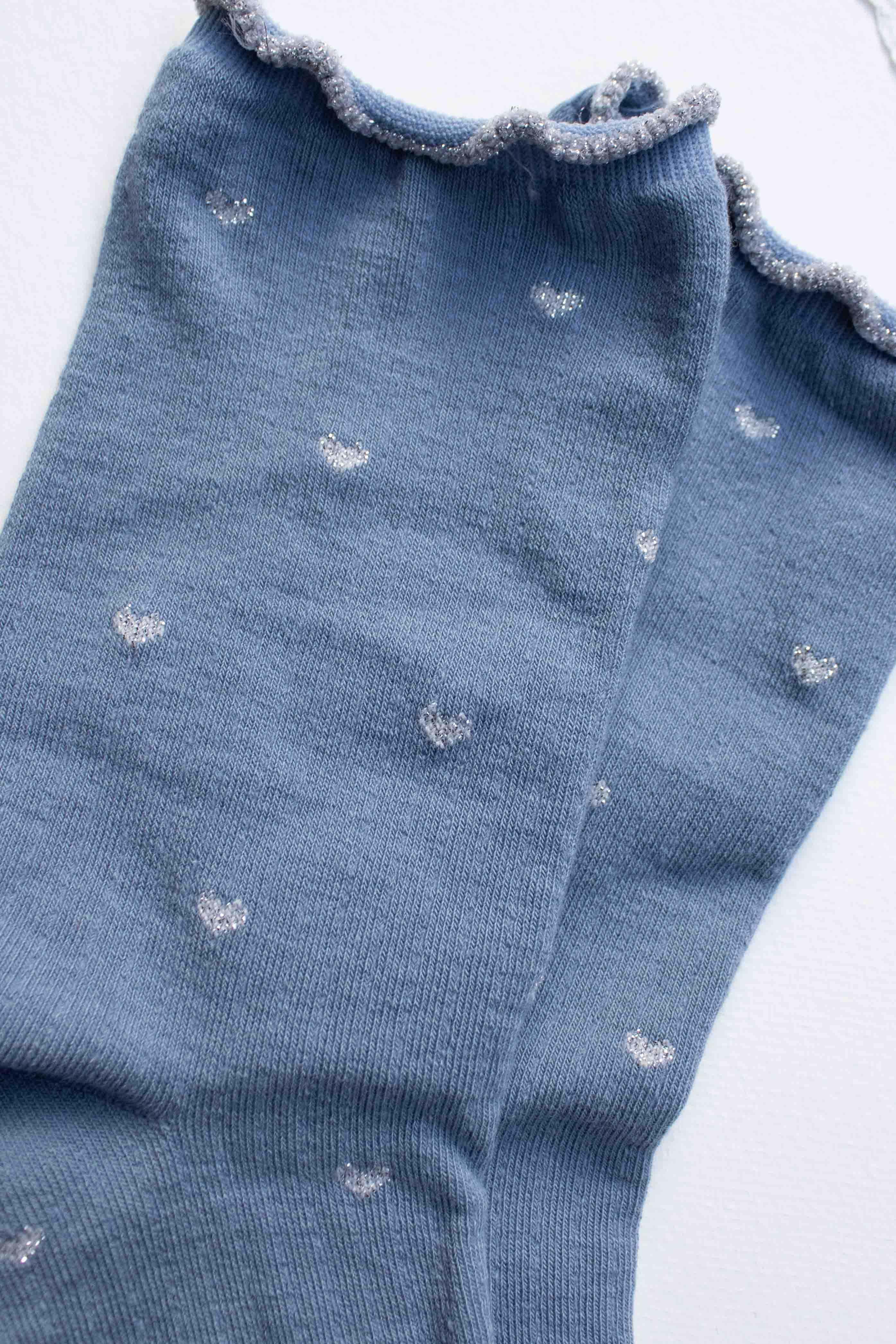 Tiepology - Wholesale Socks - Women's - Mini Heart Ruffle Cotton Blend Socks10