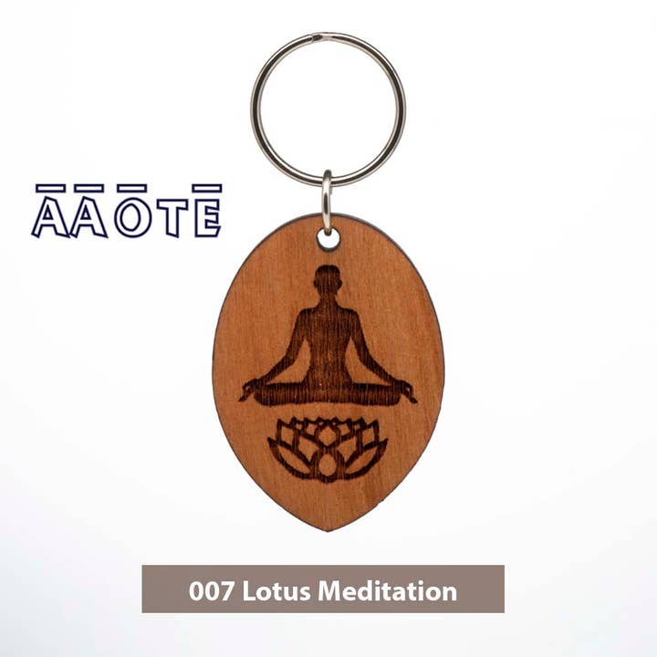 AAOTE – wholesale Keychain – Unisex – Wood Essential Oil Diffuser USA Made Key Chains