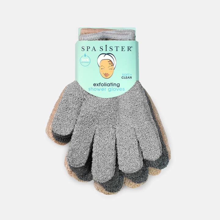 Bath Accessories Company - Wholesale Exfoliating Gloves/Mitts - Exfoliating Shower Gloves - Three Pairs9