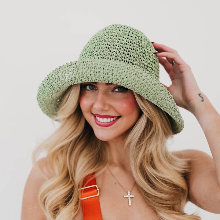 Pretty Simple - Wholesale Straw Hat - Women's - Sanibel Beach Hat