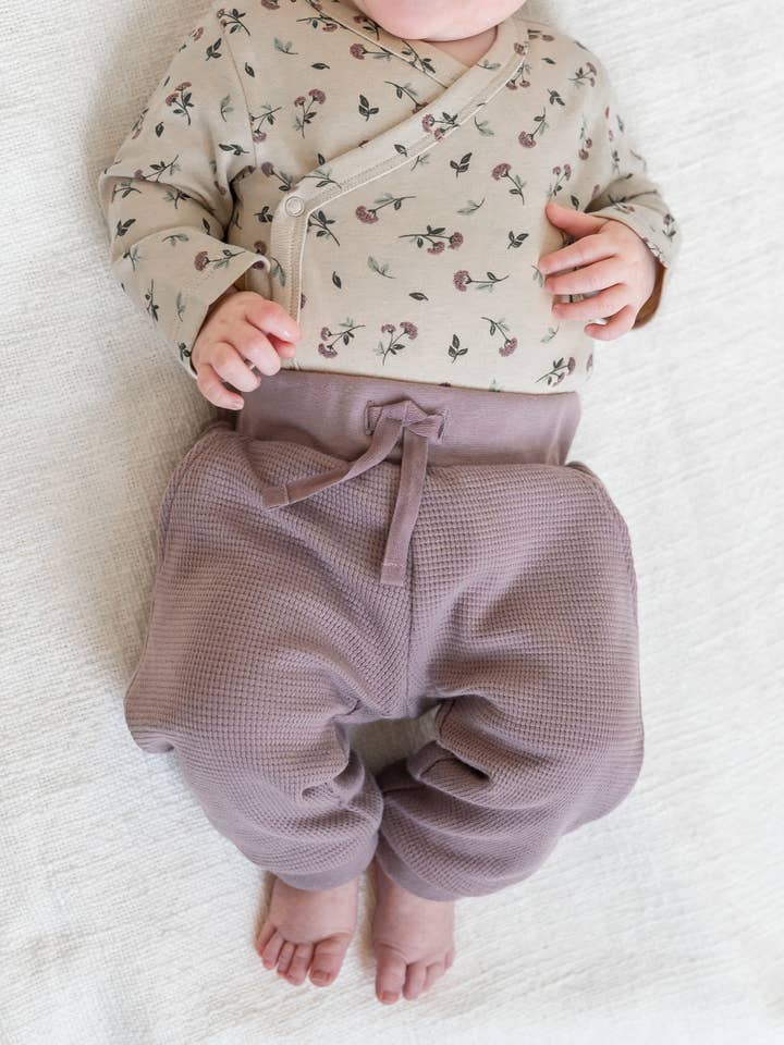 Colored Organics - Wholesale Lounge Sweatpants/Joggers - Kids - Nelson Waffle Knit Jogger5