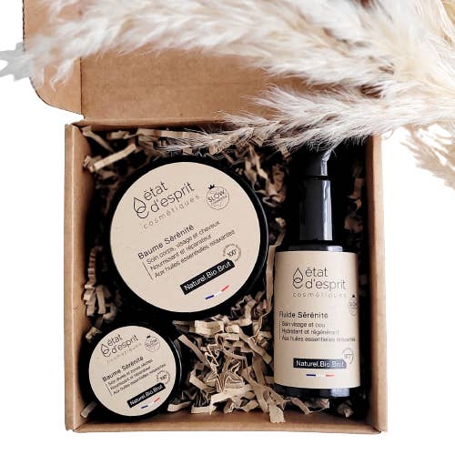 état d'esprit cosmétiques - Wholesale Facial Care Set/Kit - Face fluid and body balm gift set
