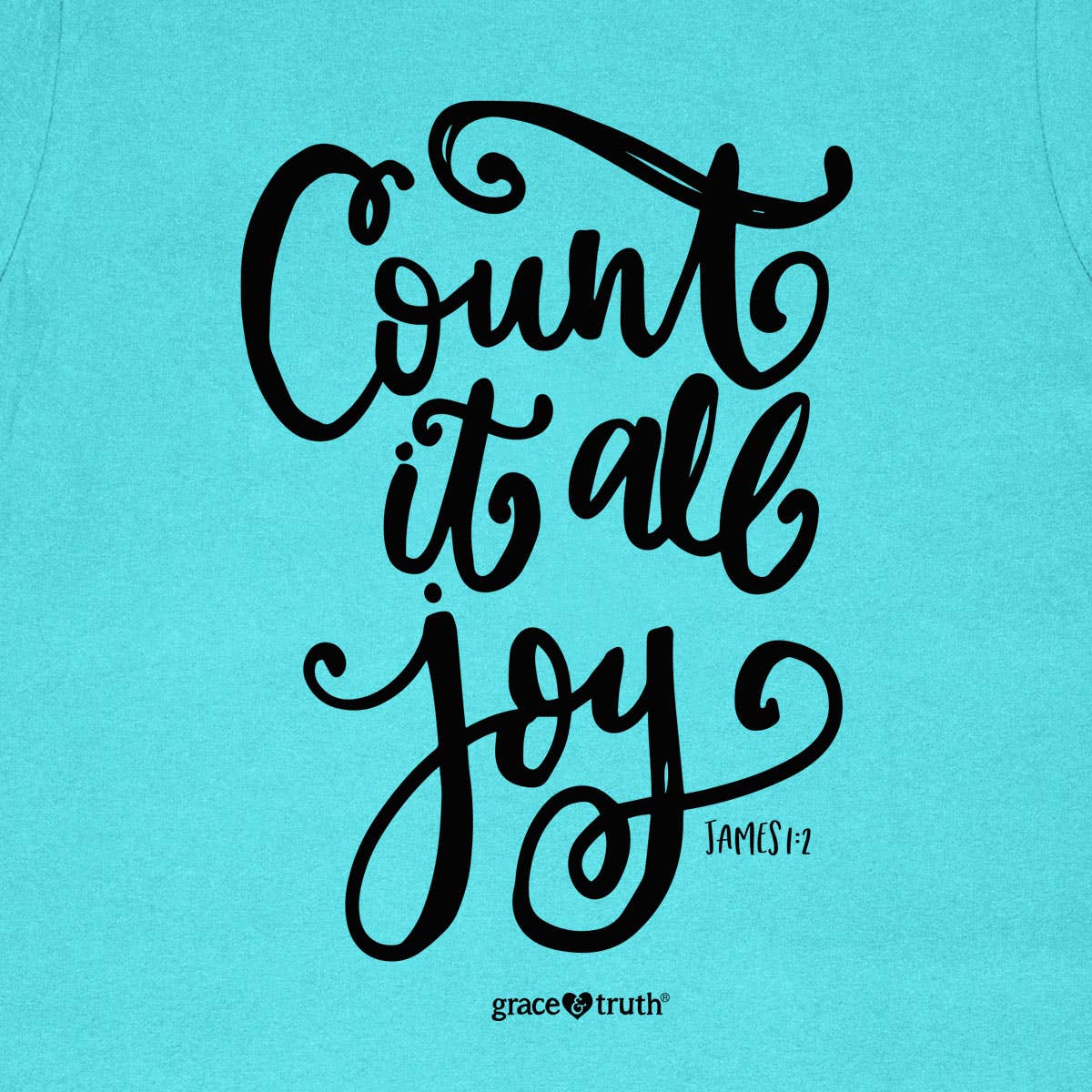 Pool grace & truth Womens T-Shirt Count It All Joy for wholesale on Faire2