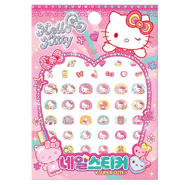 Set de Pegatinas para Uñas Súper Lindas de Hello Kitty para venta al por mayor de K-Wonderland