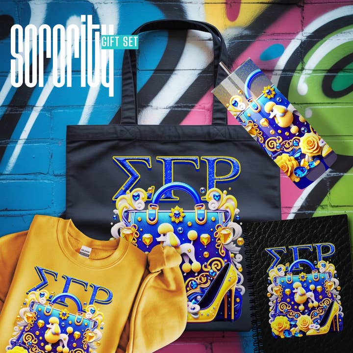 Sigma Gamma Rho Luxury Sorority Gift Set for wholesale by CoRo & Company