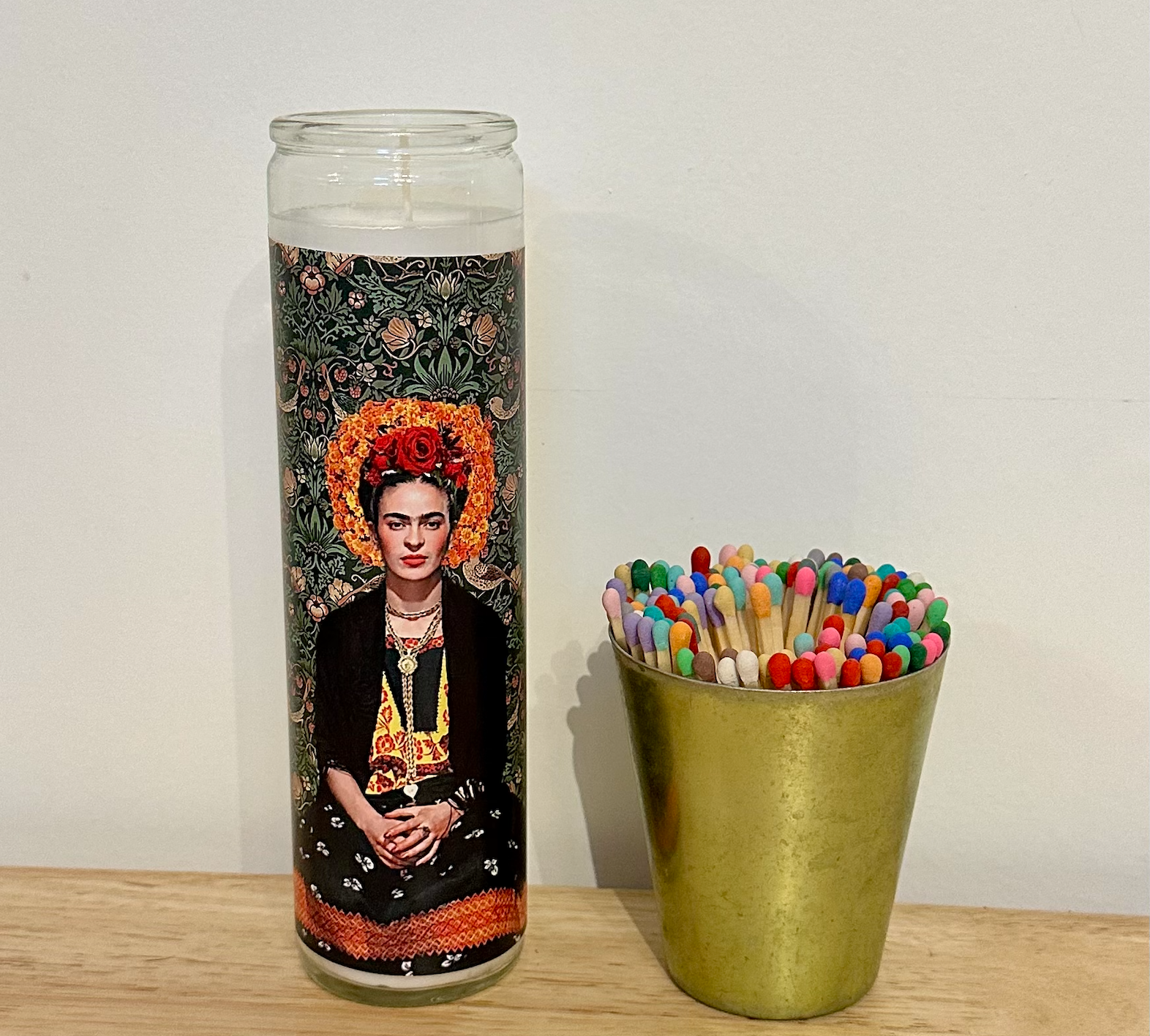 Flaming Feminist – Großhandel Opferkerze – Frida Kahlo3