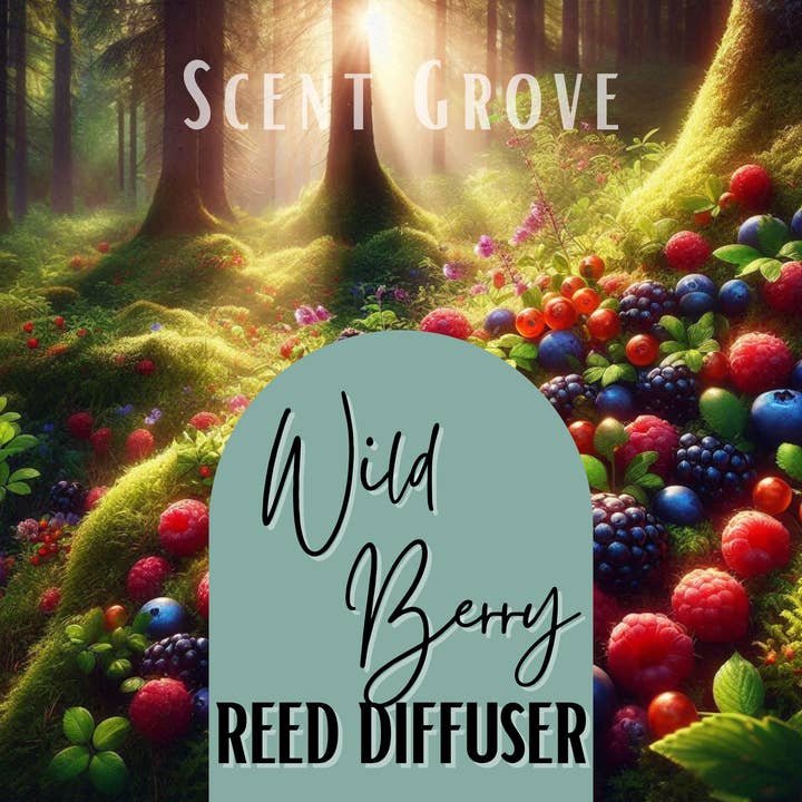 Wild Berry Scented Reed Diffuser 200ml for wholesale by Scent Grove