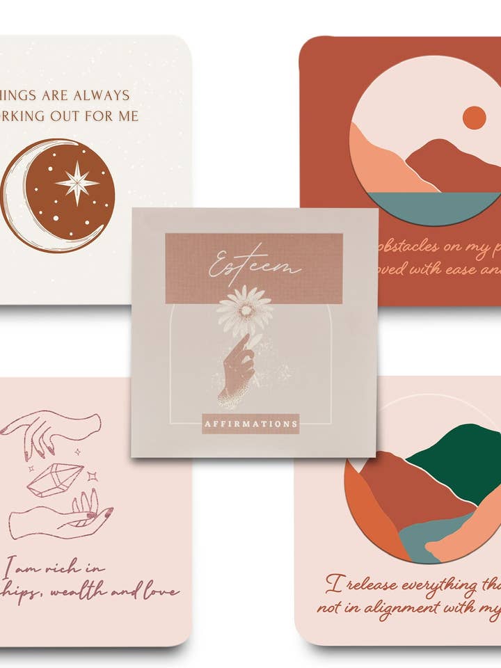 Claim It, Speak It, Receive It: Positive Affirmation Cards for wholesale by Esteem Affirmations