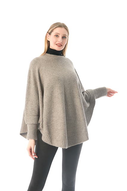 Pretty Persuasions - Wholesale Poncho - Women's - CP22129 Brighton Sweater Poncho5