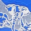 Silikon-Spitzenform: Safari für den Großhandel von Crystal Candy Unique Cake Decorations