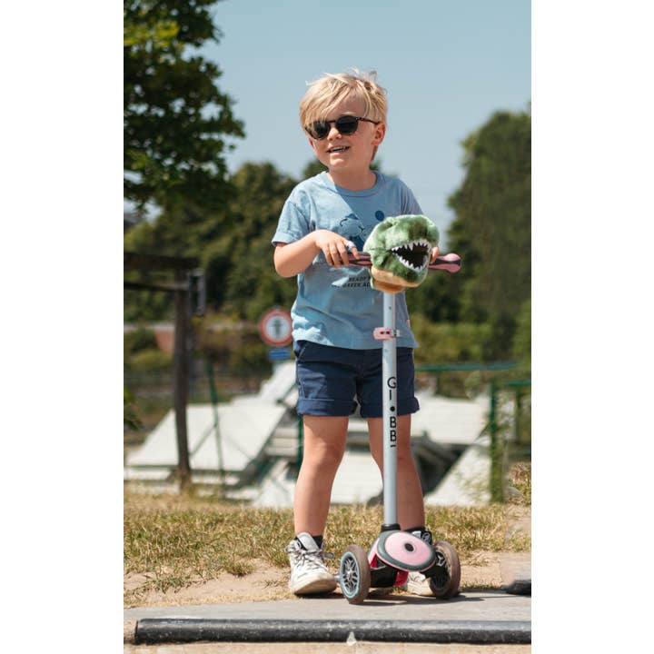 WILD & SOFT – Engroshandel Cykler og scootere - Børn – T-Rex hoved til børnecykel og løbehjul1