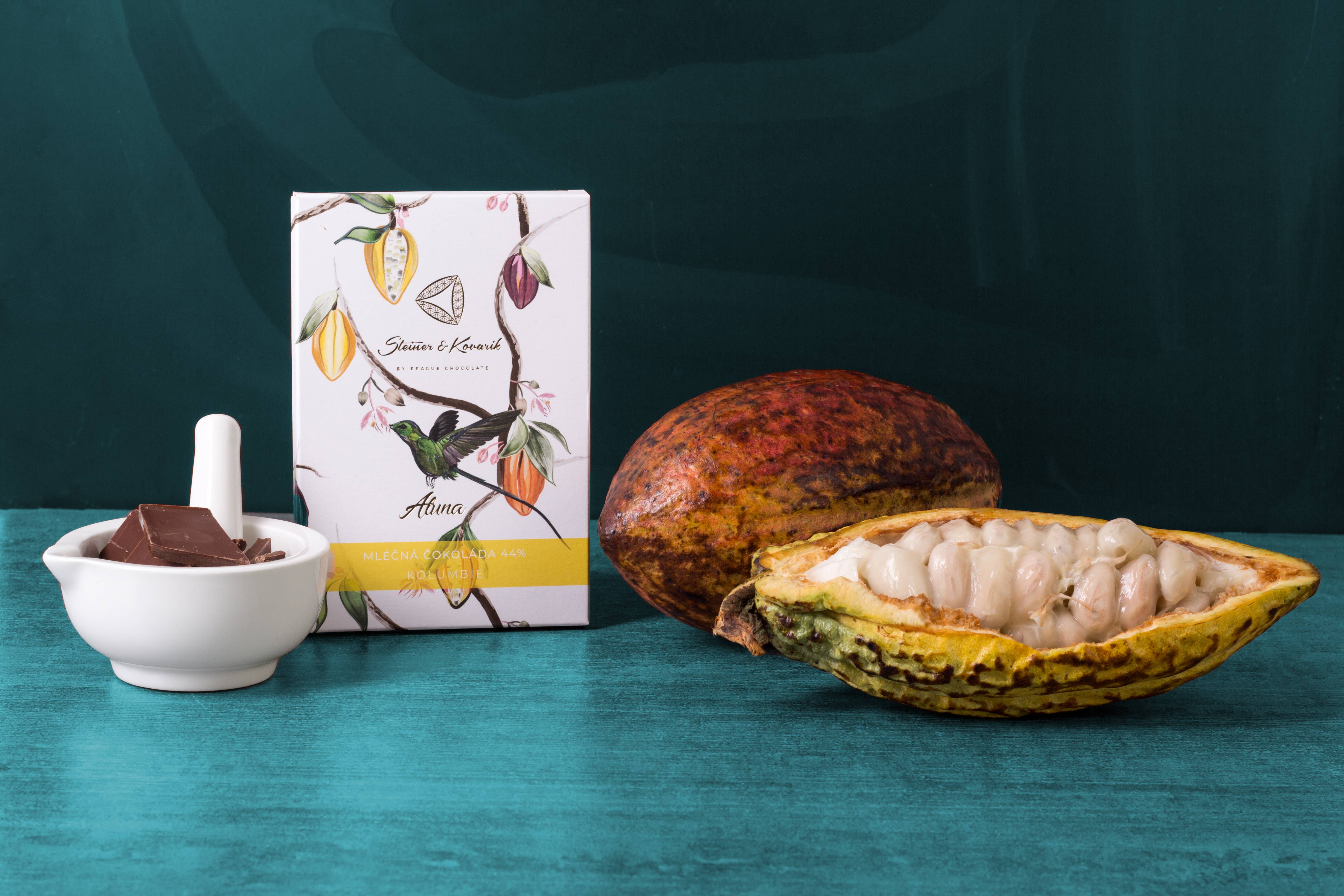 Prague Chocolate - Wholesale Chocolate Bar - Aluna Bar - 44% Milk Chocolate4