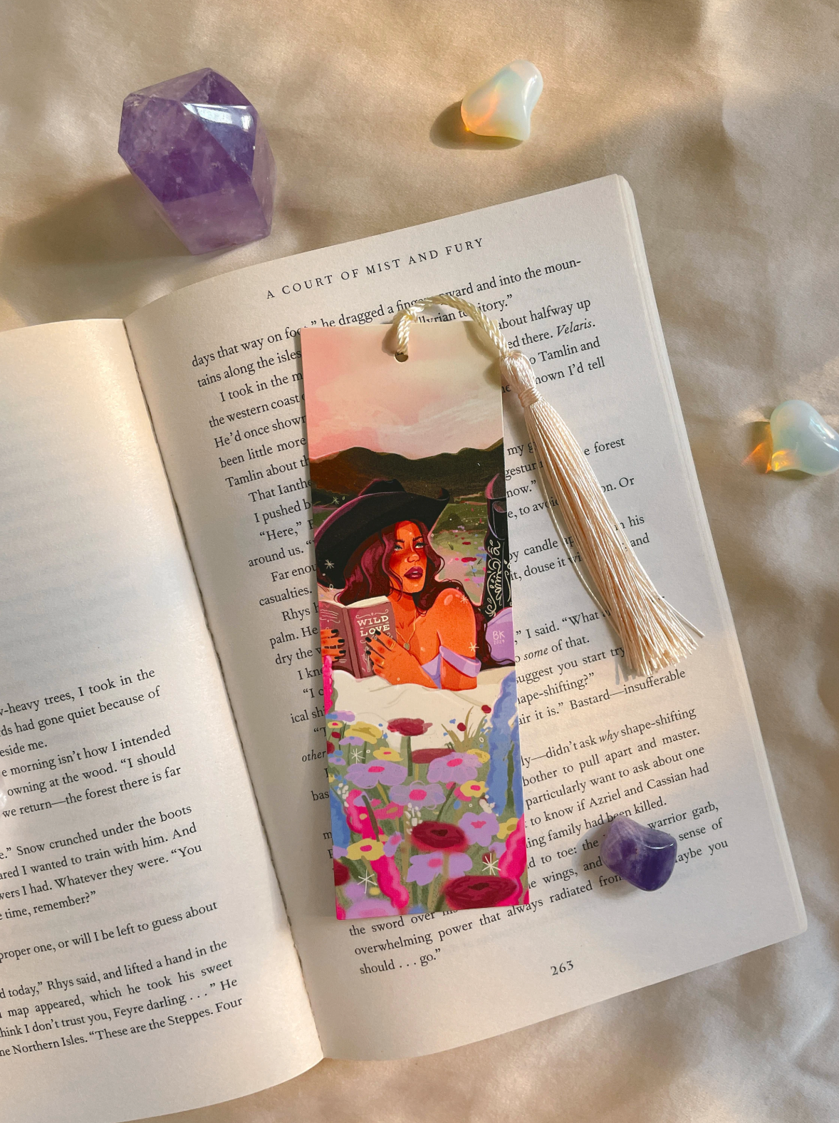 Brittany Keller Art - Wholesale Bookmark - Wild Love Bookmark 1