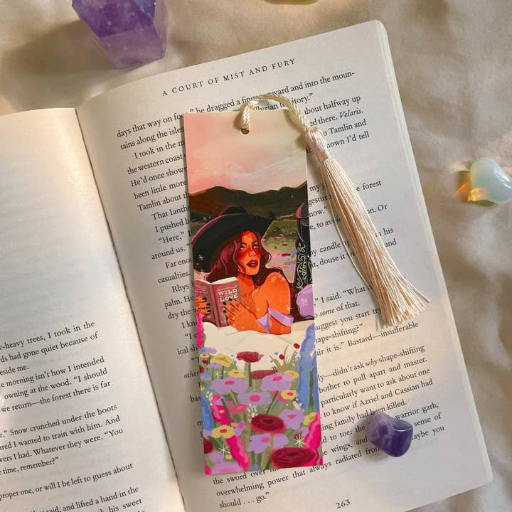 Brittany Keller Art - Wholesale Bookmark - Wild Love Bookmark 1