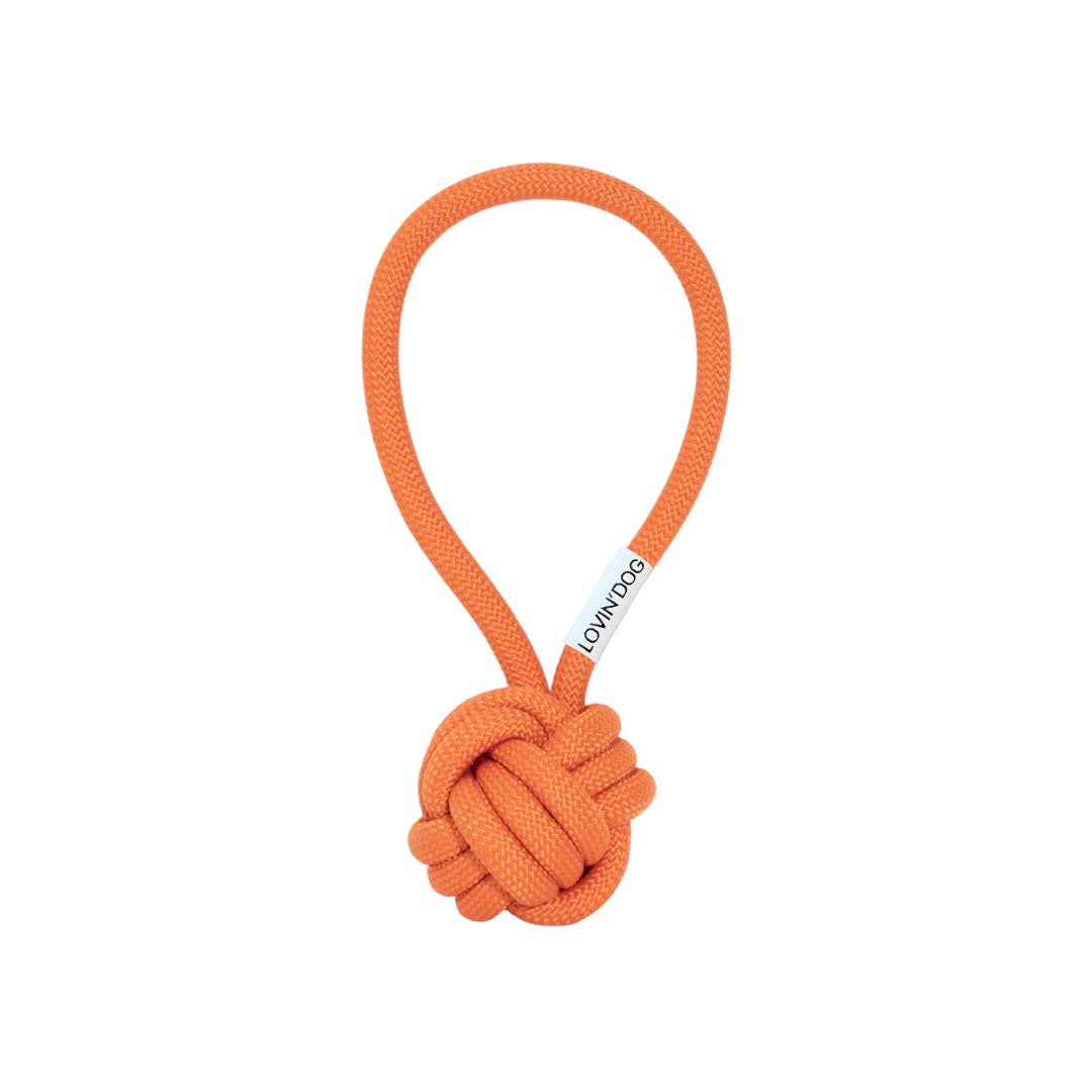 LOVIN'DOG - Wholesale Pet Rope Toy - Dog - LIO Carrot slingball dog toy