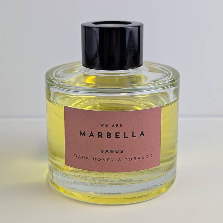 Banus Diffuser – 100ml with White Fibre Reeds for wholesale by We Are Marbella