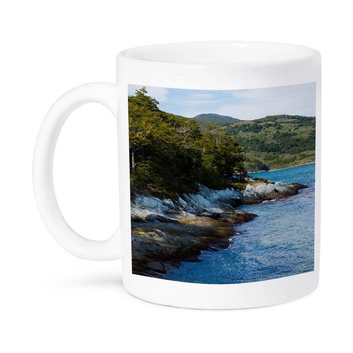 3dRose – Großhandel Kaffeebecher – 3dRose, Argentinien. Feuerland. Feuerland-Nationalpark. Der Küstenpfad., Tasse8