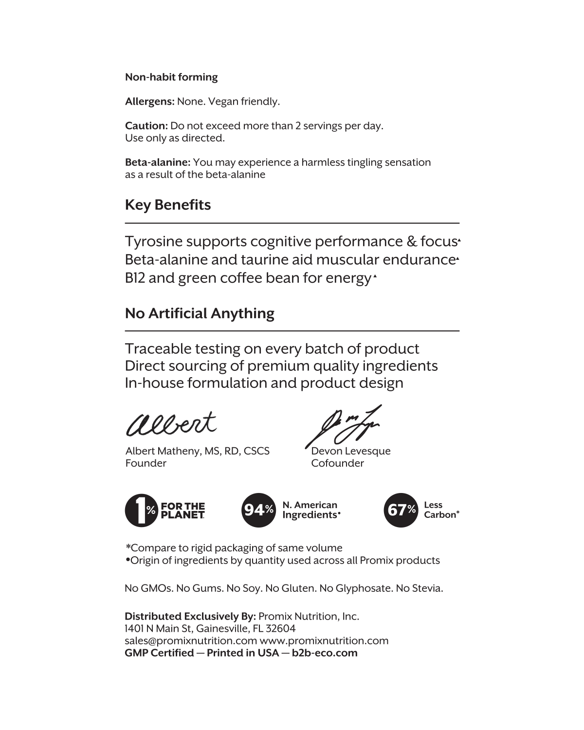 Promix - Wholesale Oral Supplement/Vitamin - Pre-workout34