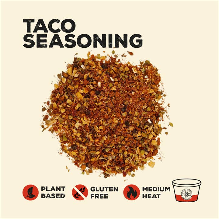Nature Kitchen Co Ltd - Wholesale Dried Spice Mix - Mexican Taco Seasoning 1 x 50g Pot