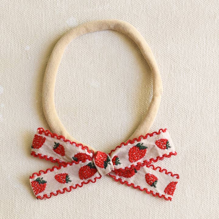 Petite Classic Bow Headband // Candy for wholesale by Acre